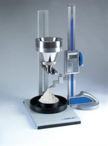 Slope angle tester (from Copley scientific)